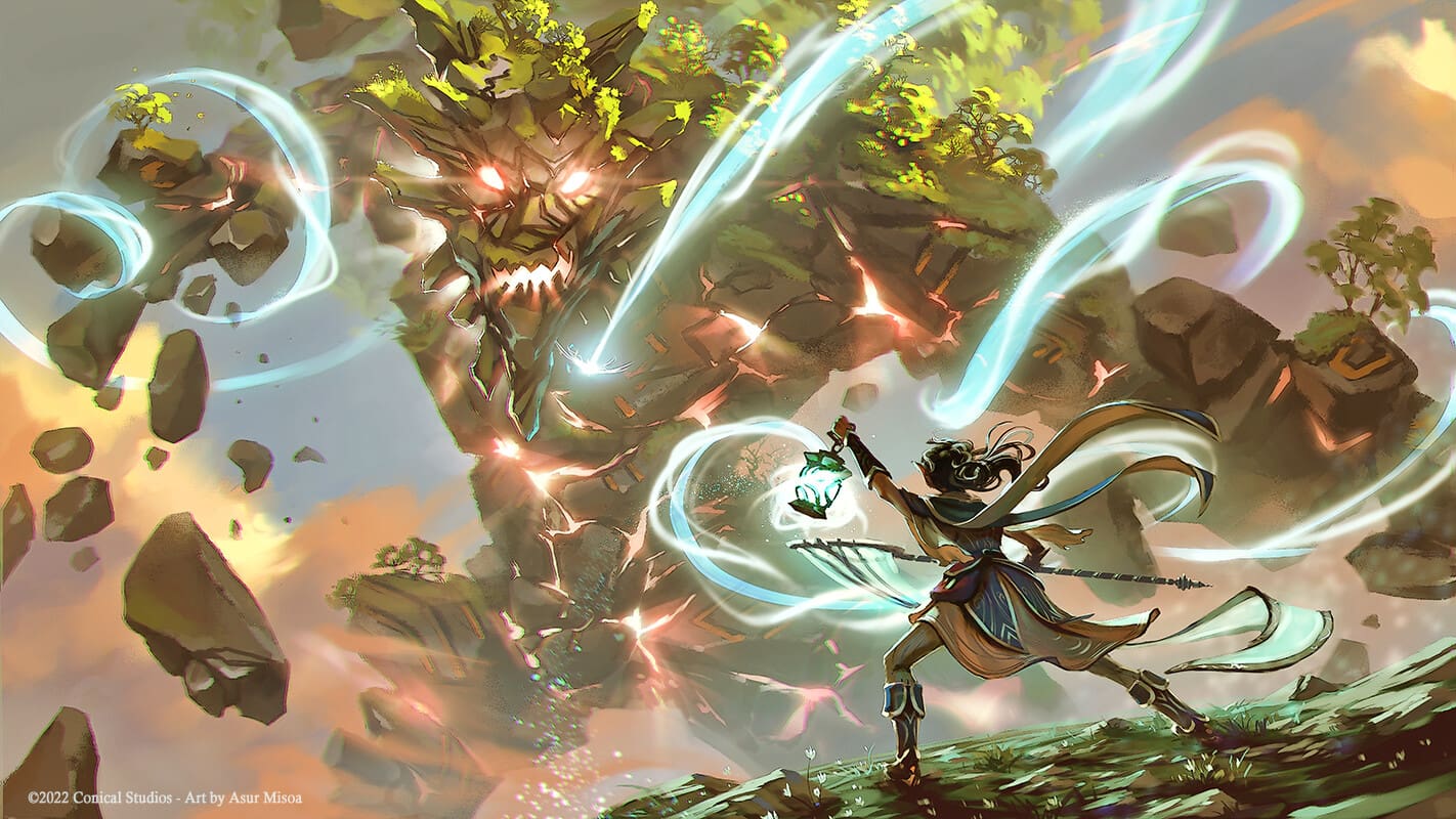 Faeborne fantasy world concept artwork