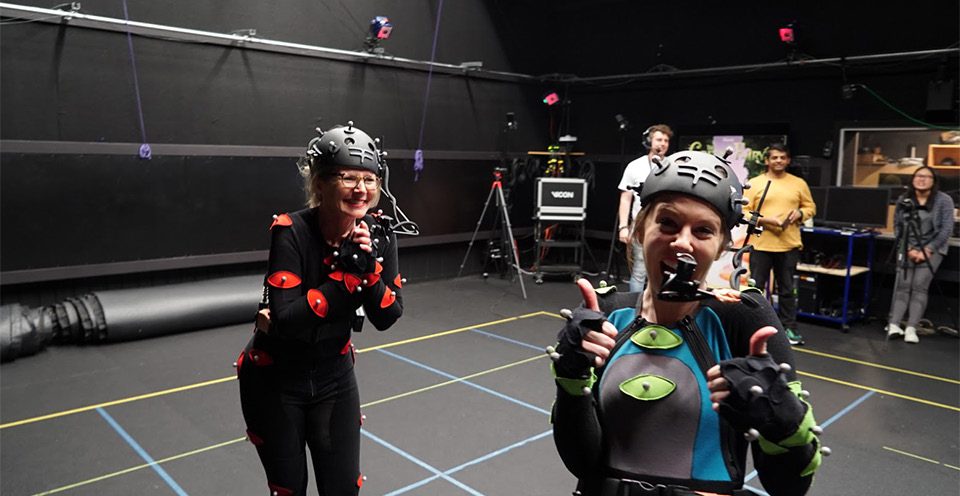 Behind the scenes of a CONICAL motion capture production